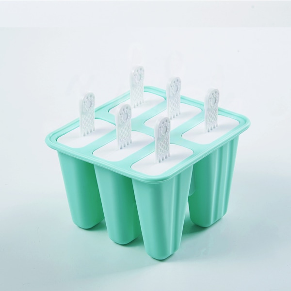 Popsicle Form Molds Ice Pop- form i 6 celler K