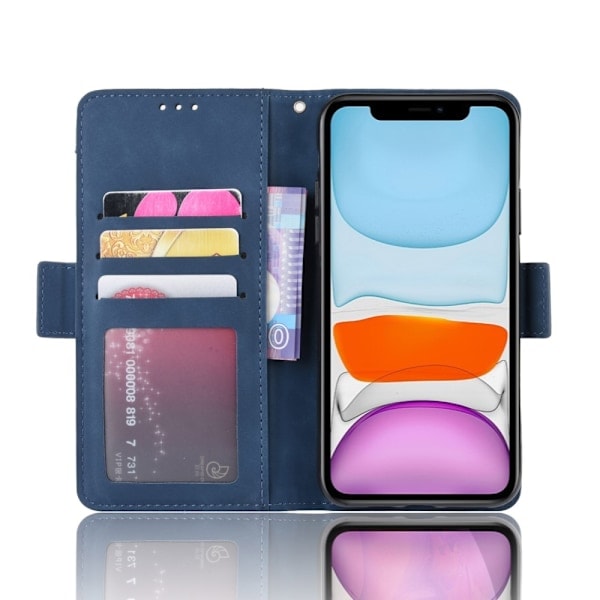 iPhone 12 Pro Max - Deksel med avtakbart kortetui - Blå Blue Blå