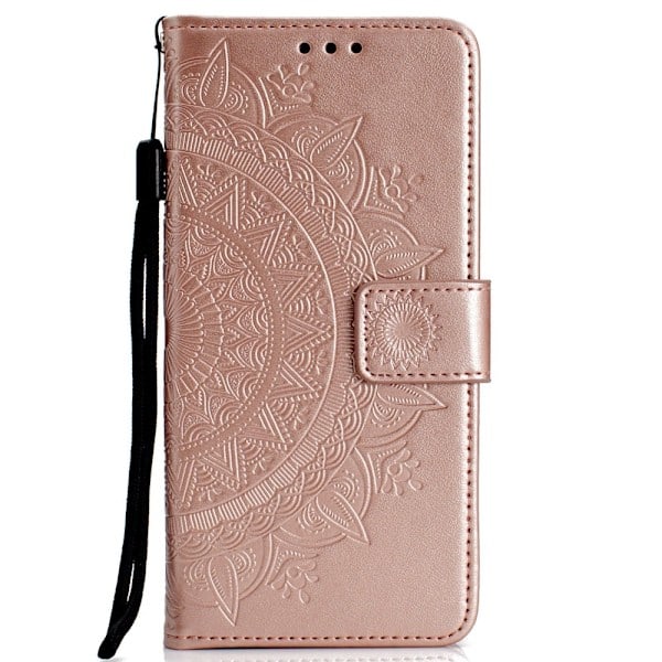 iPhone XR - Mandala Lompakkokotelo - Ruusukulta Ruusukulta Ruusukulta
