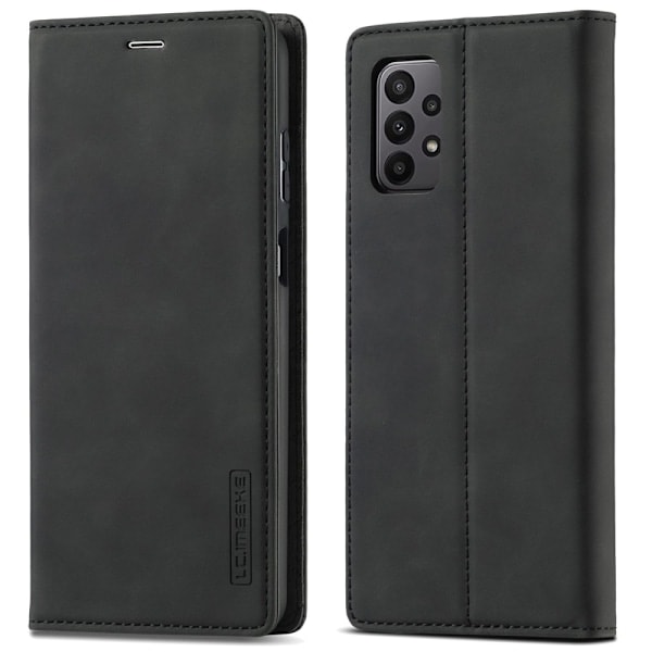 LC.IMEEKE Samsung Galaxy A23 5G Flip Læder Etui Sort