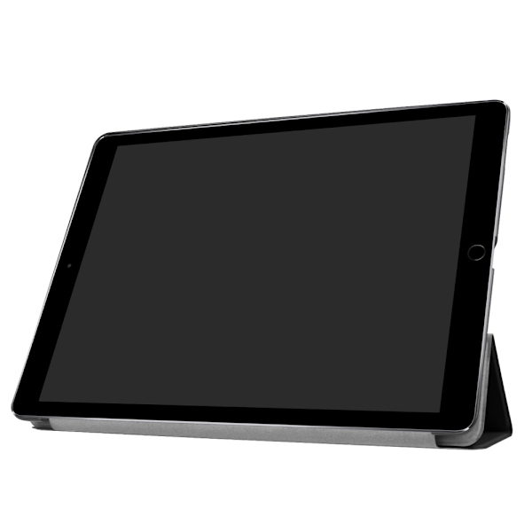 iPad Pro 12.9 (2017) - Tri-Fold Læder Etui - Sort Black Sort