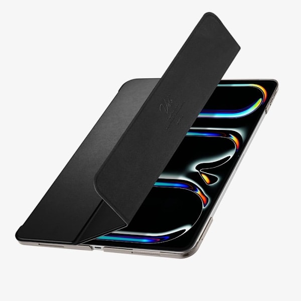 Spigen iPad Pro 13 2024 Kotelo Smart Fold Musta