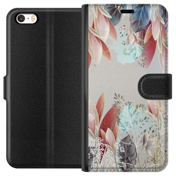 Apple iPhone 5 Lompakkokotelo Dove