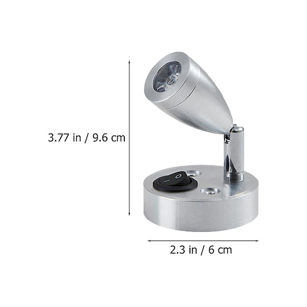1 stk. Multifunktionel LED Væglampe Butiksspotlights Læselampe til Hjemmet