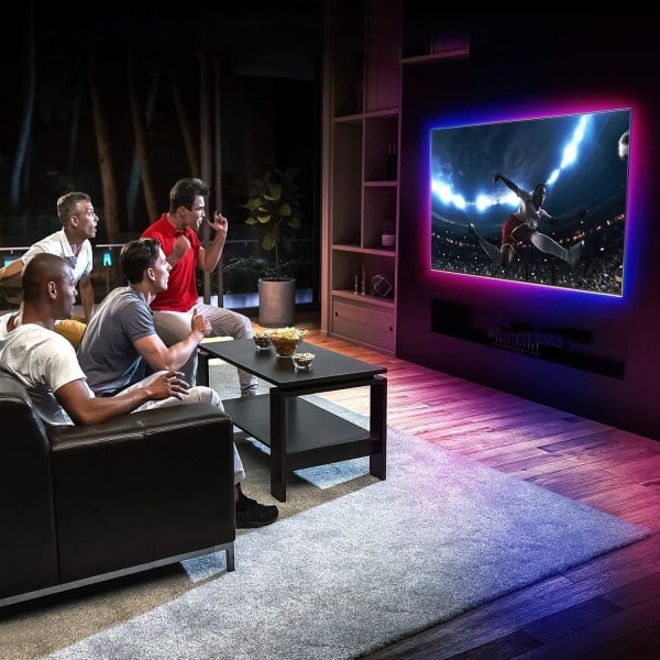 3m LED-remsa med RGB / Ljusloop / LED-remsa - USB Flerfärgad
