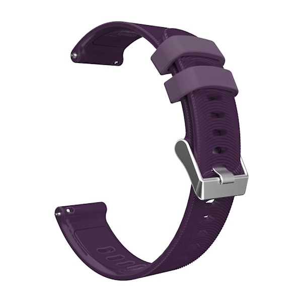 2 stk. Garmin Vivoactive 3 Silikonearmbånd Armbånd til Garmin dark purple