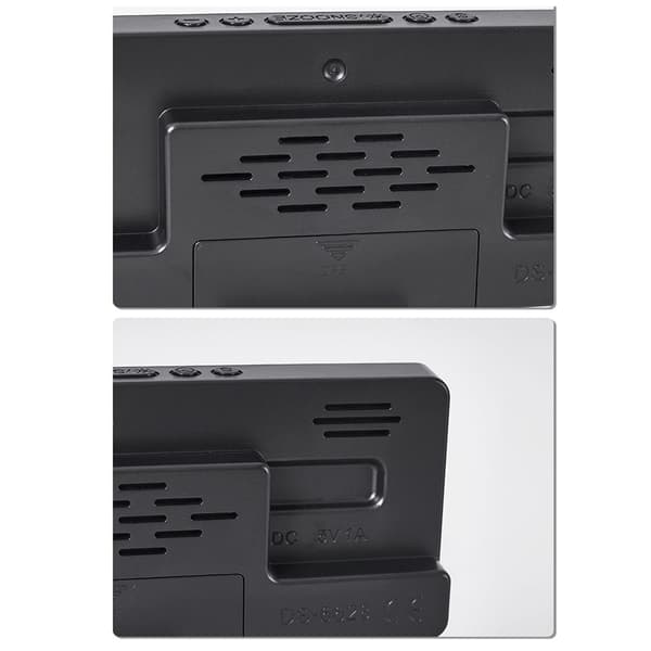Elektronisk ur Digital LED-ure LILLA