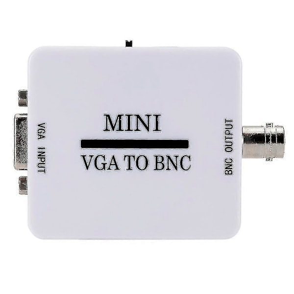 2024 VGA till BNC Videokonverterare VGA till BNC Videoadapter VGA till BNC Utgång Videokonverterare Adapter