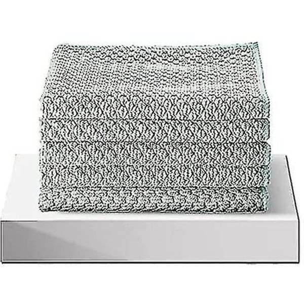 Fiskfjällstrasor Mikrofiber Glasrengöringsdukar 5-pack Mikrofiber Bilrengöringsdukar Lintfri Disktrasa