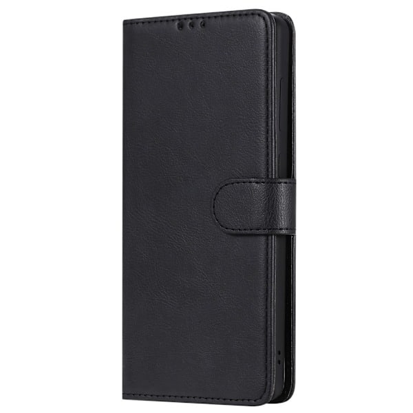 Samsung Galaxy A71 4g - 2i1 Magnetisk Skal / Pung Etui - Sort Black Sort