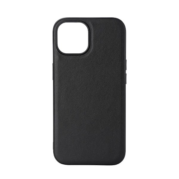 Buffalo iPhone 15 Mobilcover MagSafe Læder Sort