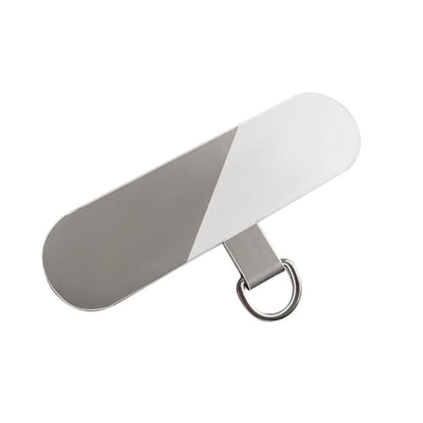 Metall mobilskal Clip Mobil Snodd Packning Patch SILVER