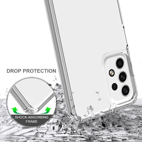 Samsung Galaxy A23 5G Kuori Akryyli/TPU Iskunkestävä Läpinäkyvä