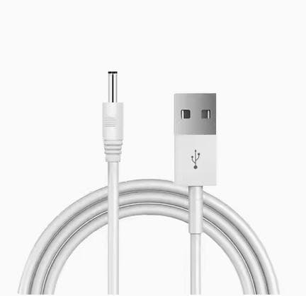 USB-ladekabel for Foreo Luna 3 ansiktsrensebørste, hvit