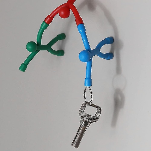 Uutuus Mini Magneetti, Söpö Kumi Magneetti Miehet Jääkaappimagneetit Magneettilelu Lapsille Ja Aikuisille Toimistomagneetitpunainen, Vihreä, Keltainen, Sininen, Pinkki5kpl