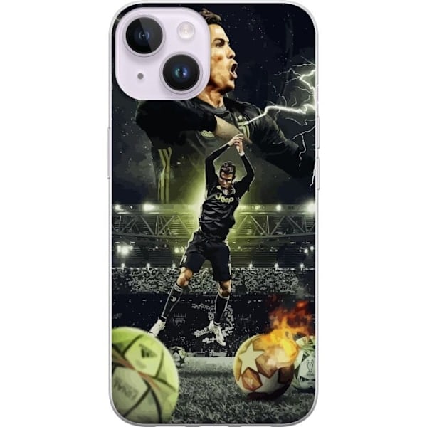 Apple iPhone 14 Läpinäkyvä Kuori Ronaldo