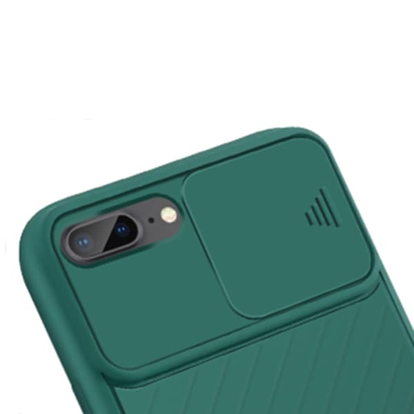 Stødabsorberende Cover med Kamerabeskyttelse - iPhone 8 Plus Lilla