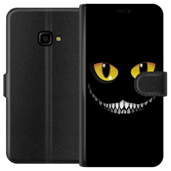 Samsung Galaxy Xcover 4 Plånboksfodral Eyes In The Dark Svart