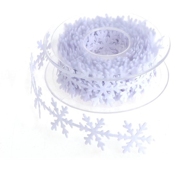 Snowflake Trim Ribbon Julgran nyår dekoration Scrapboo