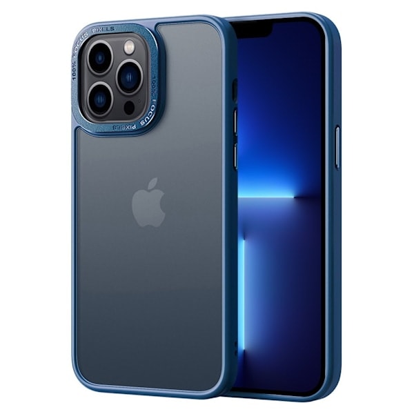 iPhone 13 Pro Max Skal Classic Hybrid Matt Safir