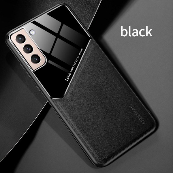 Yhteensopiva Samsung Galaxy S21:n kanssa - Hybridikotelo Sisäänrakennettu magneetti Musta