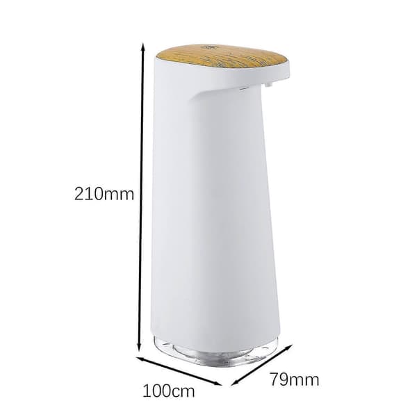 Automatic Soap Dispenser Rechargeable Foam Soap Dispenser for Office School Black