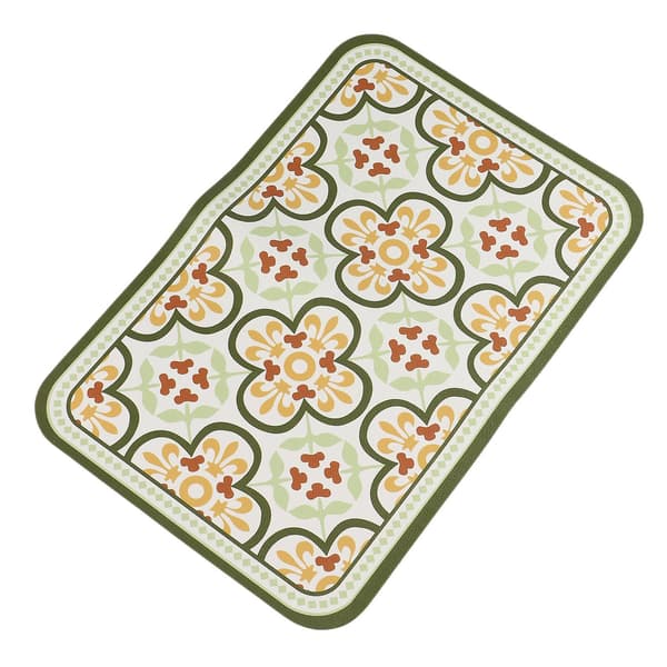 Retro Bordmatte Isolasjon Bordmatte - Retro Grønn 45cm