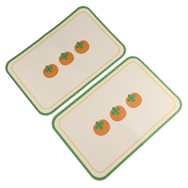 Retro Bordmatte Isolasjonsbordmatte - tre Persimmons 45cm