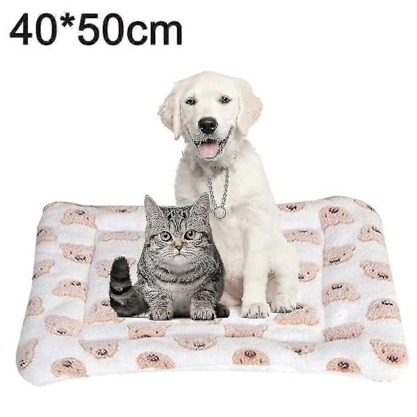 Vadderad sovmadrass för hundar och katter för höst/vinter (40*50cm)【PL】