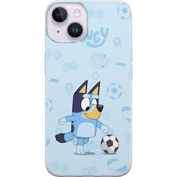 Apple iPhone 14 Läpinäkyvä Kuori Bluey