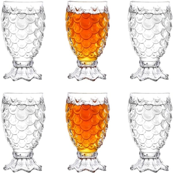 Kristallglasskopp, havfrue vinglass