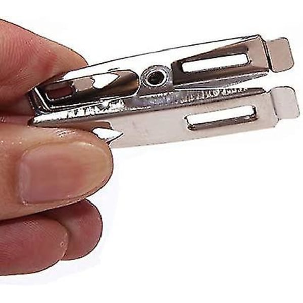 Klesklyper 40-pakning Metall Klesklyper, rustfrie stålklyper for tørking av sokker, hengeklyper, kraftige klesklyper, metallklyper for håndverk