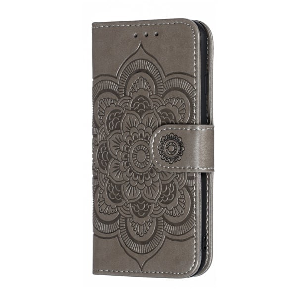 iPhone 7/8/SE (2020/2022) - Mandala Pung Etui - Grå Grey Grå