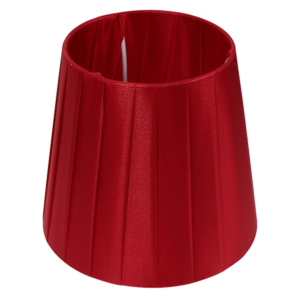 1 st Snygg Lampskärm Tyg Lampöverdrag Clip Glödlampa Typ Sovrum Lampskärm