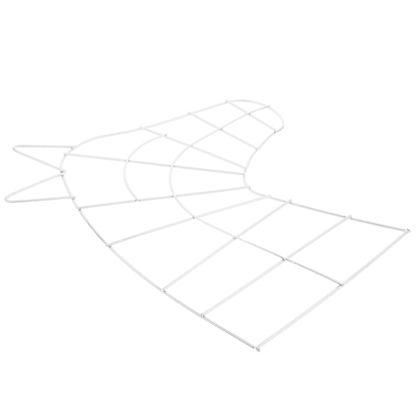 Metallkransramme for hjemmet, DIY-krans, jernformstativ, plantestøtte, jernkransstativ