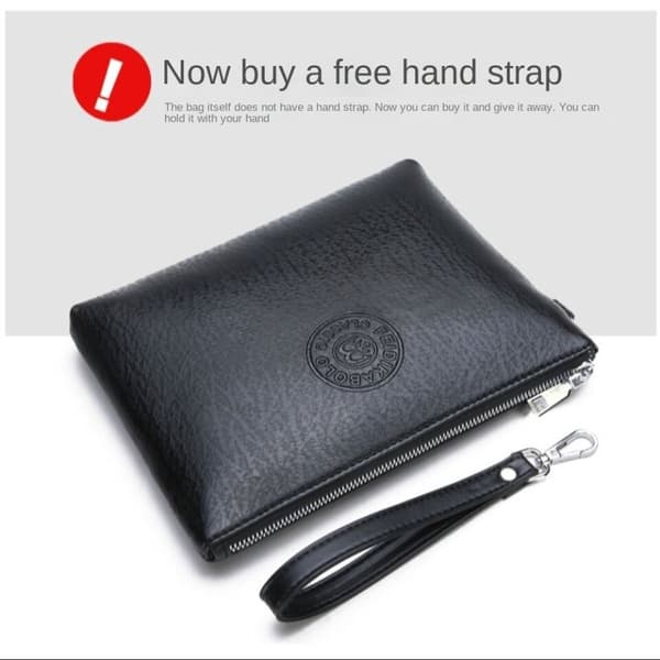 Herre Clutch Taske Kuvertpakke SORT