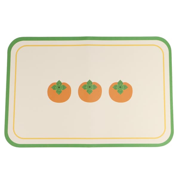 Retro Bordmatte Isolasjonsbordmatte - tre Persimmons 45cm