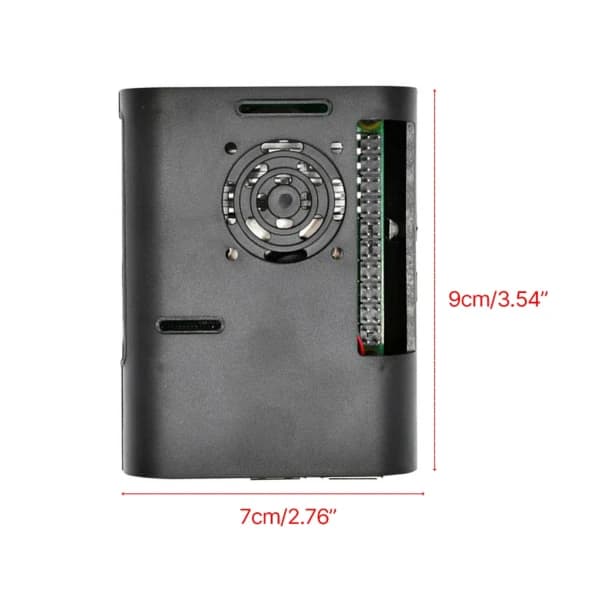 Etui for RPI 5 Plastskall Holdbart og stilrent null - D
