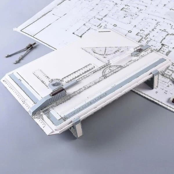 {PL}Tegnebord A3 Tegnebord med parallelbevægelse vinkelmålingssystem
