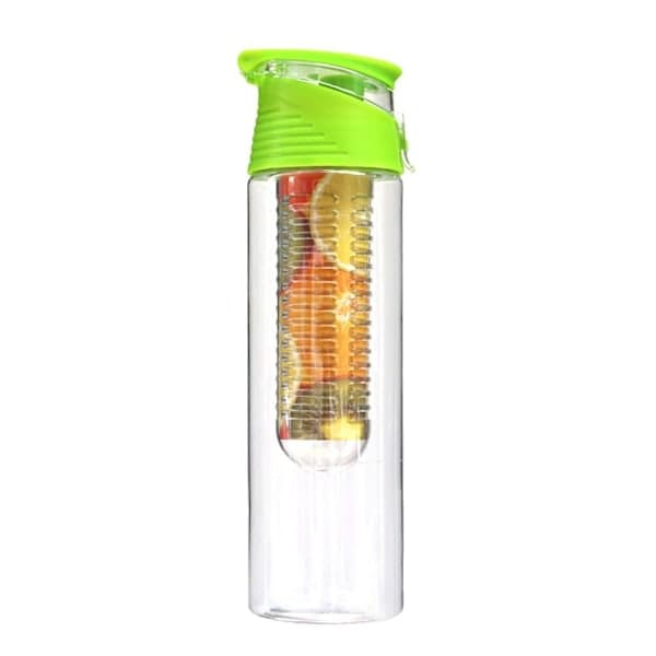 Vattenflaska Frukt Infuser Flaskor GRÖN grön[PL]