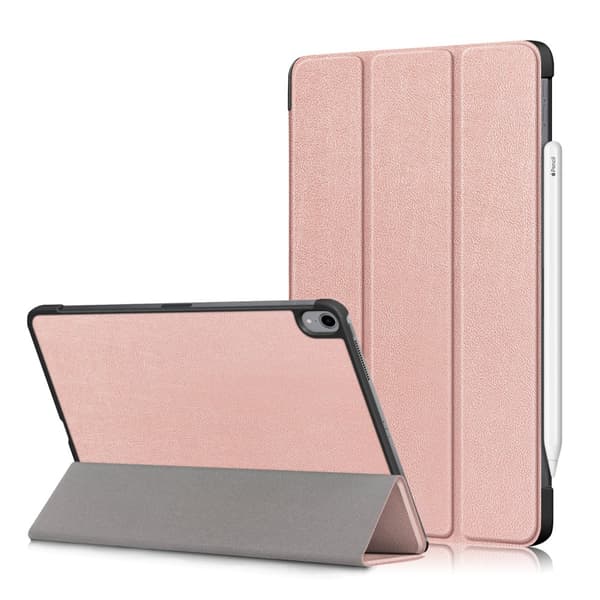 iPad Air 10.9 4. generation (2020) Tri-fold etui Rosa
