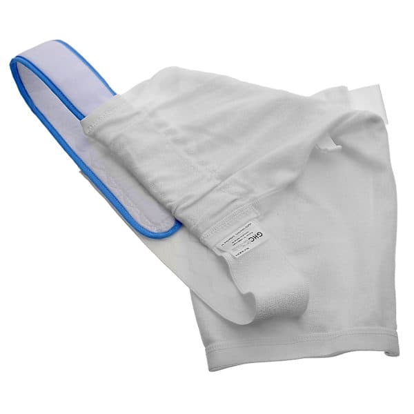 Utendørs kateterfikseringsrem elastisk fiksert kateterrem (XL, hvit)