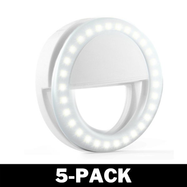 Universal Selfie Lamp / Ring with Different Light Modes