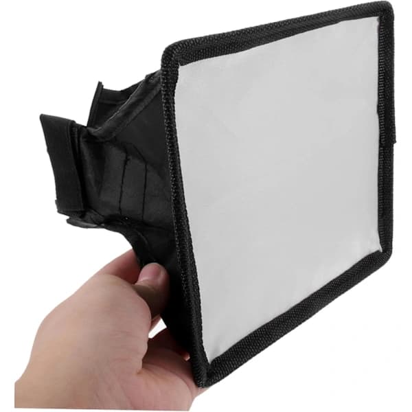 [PL】 Kamerablitz Diffuser Softbox Softbox Belysning til Top Blitz Diffuser Reflektor