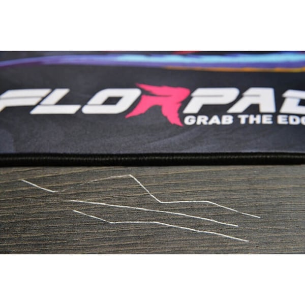 FLORPAD Hyper Beast Gamingmåtte 100x100 cm