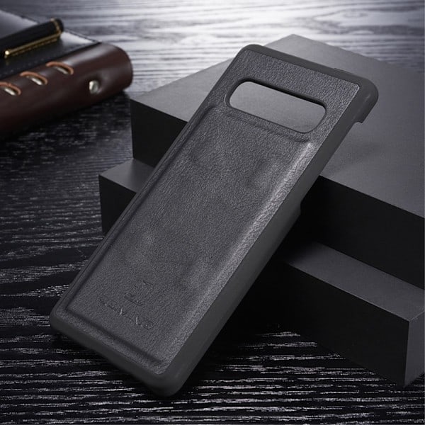 Samsung Galaxy S10 - DG.MING 2in1 Magnet Etui - Sort Sort Sort