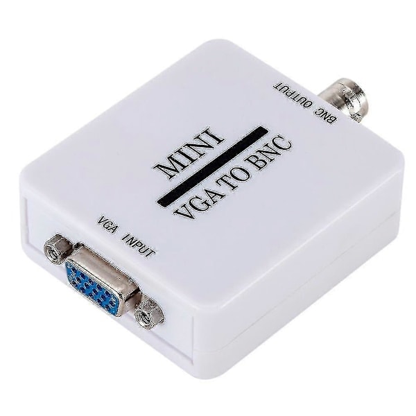2024 VGA til BNC Videokonverter VGA til BNC Videoadapter VGA til BNC Utgang Videokonverter Adapter