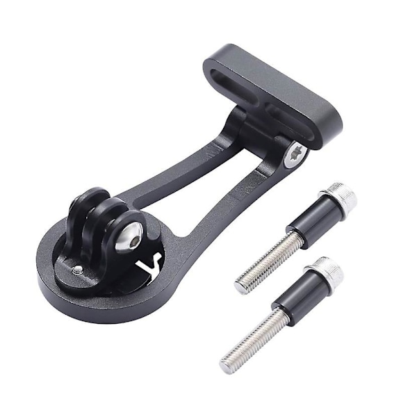 Justerbar Frammonterad Cykelcomputer Combo Utökad Fäste för Garmin Edge Gopro 25 130 200 500 510 520 800 810 820 1000 1030