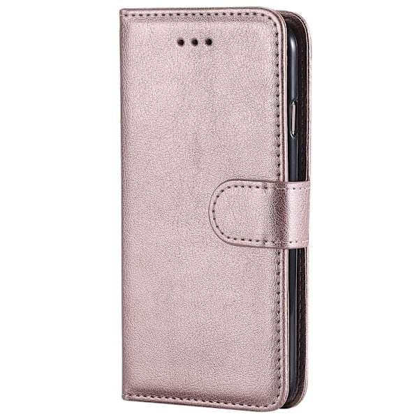 iPhone 6/7/8/SE (2020/2022) - 2in1 Magneetti/Lompakkokotelo - Ruusukulta Ruusukulta