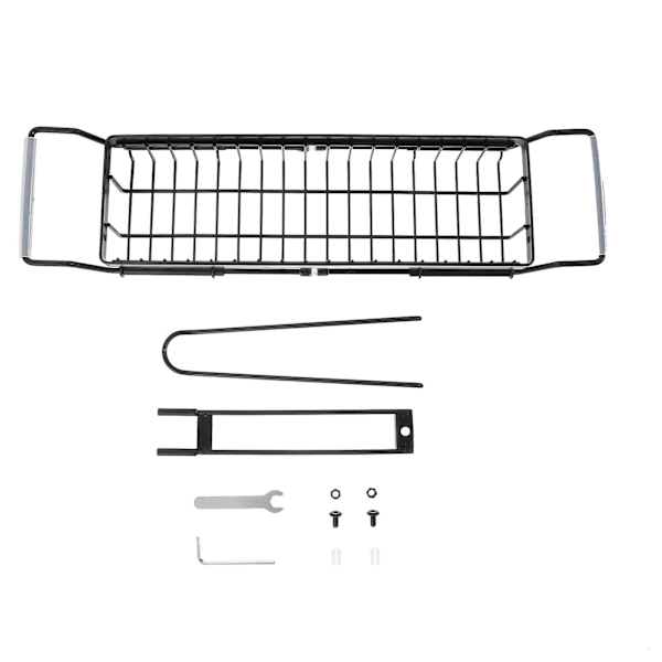 1 st Köksho Diskhållare Teleskopisk Avloppsförvaring Sinkställ